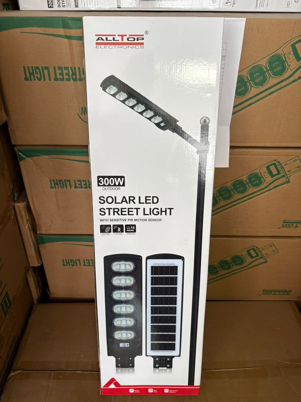 Lampadaire Solaire 300W