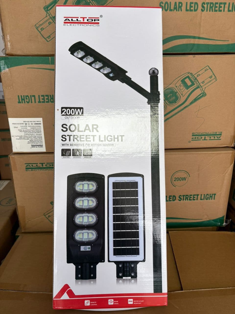 Lampadaire Solaire 200W